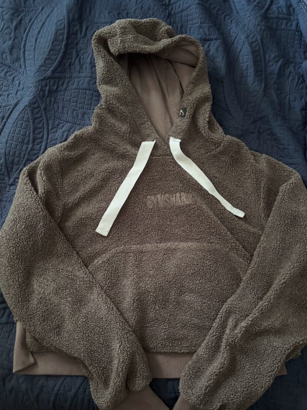 Gymshark Teddy Pull Over - Grey